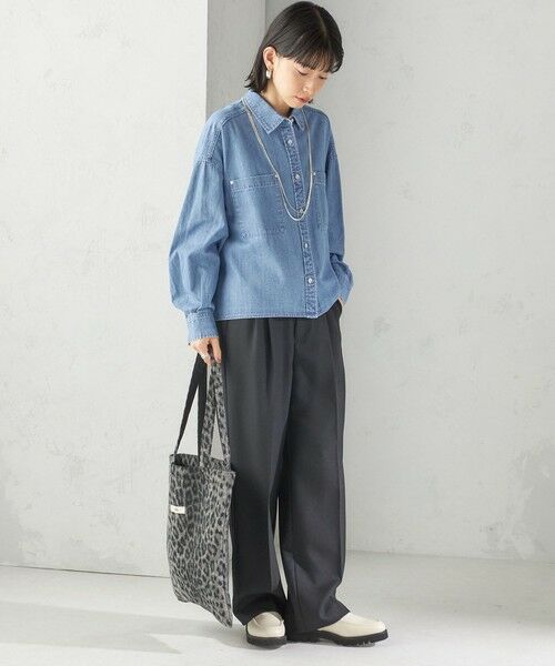 SHIPS / シップス トートバッグ | 【SHIPS別注】Uhr:レオパード トート バッグ | 詳細6