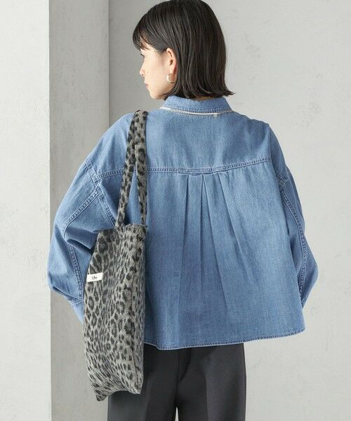 SHIPS / シップス シャツ・ブラウス | 〈洗濯機可能〉ライトオンス デニム ショート シャツ | 詳細12