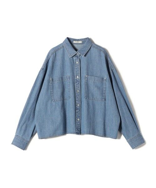 SHIPS / シップス シャツ・ブラウス | 〈洗濯機可能〉ライトオンス デニム ショート シャツ | 詳細19