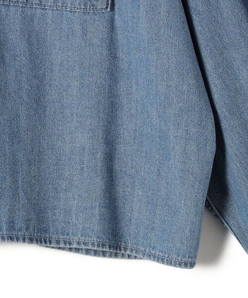 SHIPS / シップス シャツ・ブラウス | 〈洗濯機可能〉ライトオンス デニム ショート シャツ | 詳細22