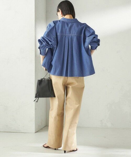 SHIPS / シップス シャツ・ブラウス | 〈洗濯機可能〉ライトオンス デニム ショート シャツ | 詳細26