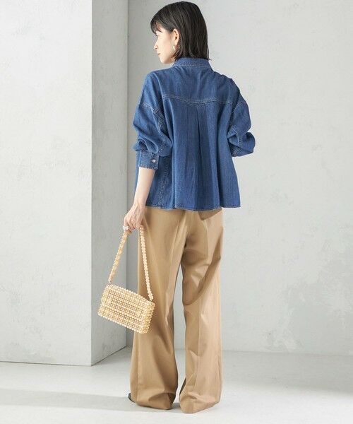 SHIPS / シップス シャツ・ブラウス | 〈洗濯機可能〉ライトオンス デニム ショート シャツ | 詳細26