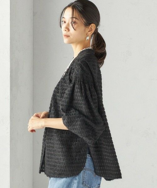 SHIPS / シップス シャツ・ブラウス | 〈手洗い可能〉シアー ジャカード 袖 シャーリング ブラウス | 詳細25