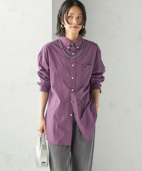 SHIPS / シップス シャツ・ブラウス | 【SHIPS別注】LOGAN KNITTING MILLS:〈洗濯機可能〉チェック シャツ | 詳細13