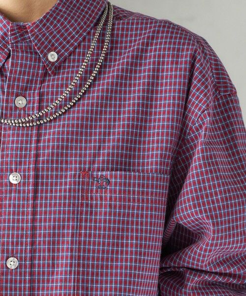 SHIPS / シップス シャツ・ブラウス | 【SHIPS別注】LOGAN KNITTING MILLS:〈洗濯機可能〉チェック シャツ | 詳細14