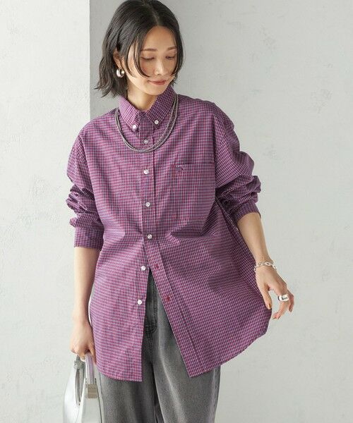 SHIPS / シップス シャツ・ブラウス | 【SHIPS別注】LOGAN KNITTING MILLS:〈洗濯機可能〉チェック シャツ | 詳細9