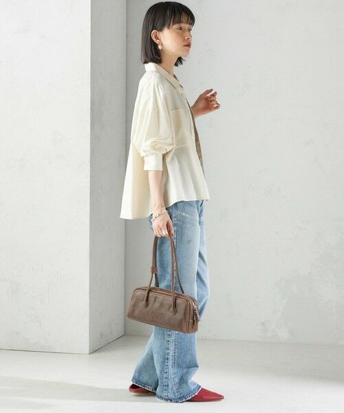 SHIPS / シップス シャツ・ブラウス | 〈手洗い可能〉セルロース ツイル 羽織 シャツ | 詳細10