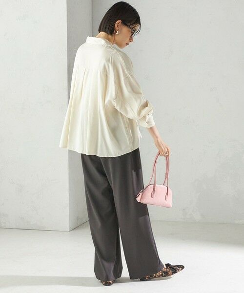 SHIPS / シップス シャツ・ブラウス | 〈手洗い可能〉セルロース ツイル 羽織 シャツ | 詳細3