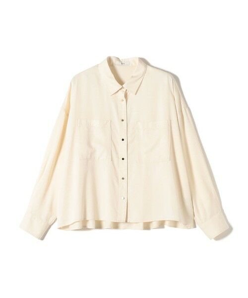 SHIPS / シップス シャツ・ブラウス | 〈手洗い可能〉セルロース ツイル 羽織 シャツ | 詳細15