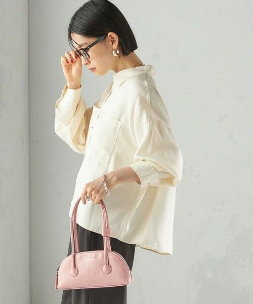 SHIPS / シップス シャツ・ブラウス | 〈手洗い可能〉セルロース ツイル 羽織 シャツ | 詳細6