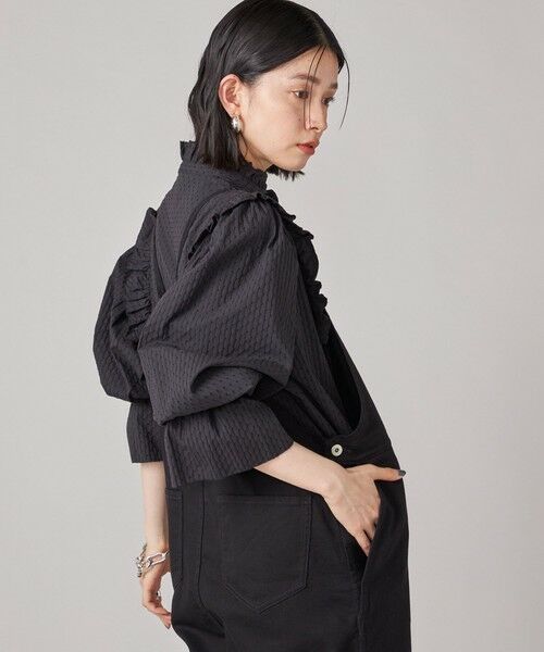 SHIPS / シップス シャツ・ブラウス | SHIPS NINE CASE:〈手洗い可能〉タック フリル ブラウス | 詳細13