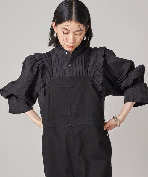 SHIPS / シップス シャツ・ブラウス | SHIPS NINE CASE:〈手洗い可能〉タック フリル ブラウス | 詳細14