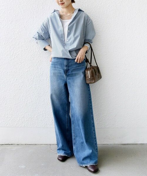 SHIPS / シップス シャツ・ブラウス | 【WEB限定】〈手洗い可能〉ストライプ 2WAY リボン シャツ | 詳細17