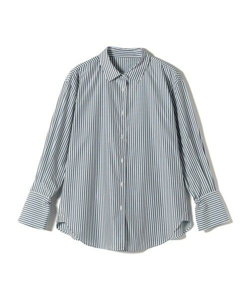 SHIPS / シップス シャツ・ブラウス | 【WEB限定】〈手洗い可能〉ストライプ 2WAY リボン シャツ | 詳細20