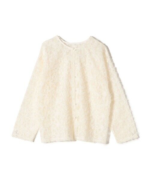 SHIPS / シップス シャツ・ブラウス | 《追加予約》【WEB限定】〈手洗い可能〉チュール フェザー レース 羽織 | 詳細24