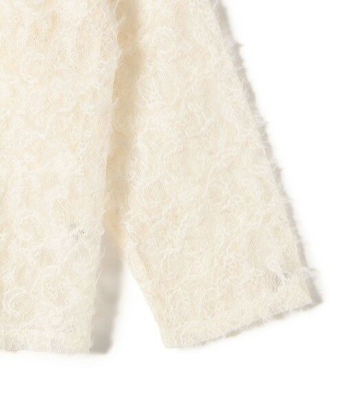 SHIPS / シップス シャツ・ブラウス | 《追加予約》【WEB限定】〈手洗い可能〉チュール フェザー レース 羽織 | 詳細27