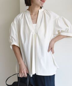 SHIPS / シップス シャツ・ブラウス | 〈手洗い可能〉RENU ソフト タイプライター スキッパー 5分袖 ブラウス