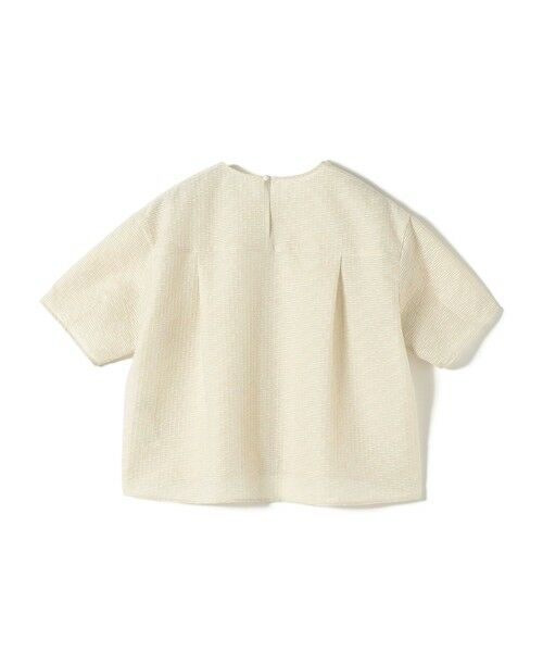 SHIPS / シップス シャツ・ブラウス | SHIPS Primary Navy Label:〈手洗い可能〉シアー ジャカード TEE ブラウス | 詳細1