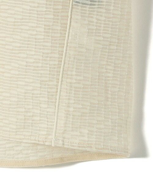 SHIPS / シップス シャツ・ブラウス | SHIPS Primary Navy Label:〈手洗い可能〉シアー ジャカード TEE ブラウス | 詳細5