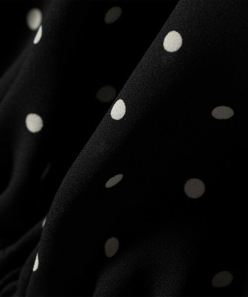 SHIPS / シップス シャツ・ブラウス | 〈手洗い可能/接触冷感〉アムンゼン ドット ドルマン ブラウス | 詳細20