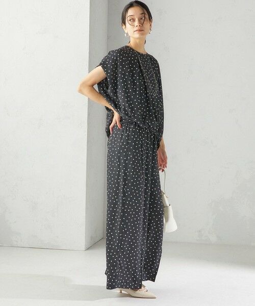 SHIPS / シップス シャツ・ブラウス | 〈手洗い可能/接触冷感〉アムンゼン ドット ドルマン ブラウス | 詳細6