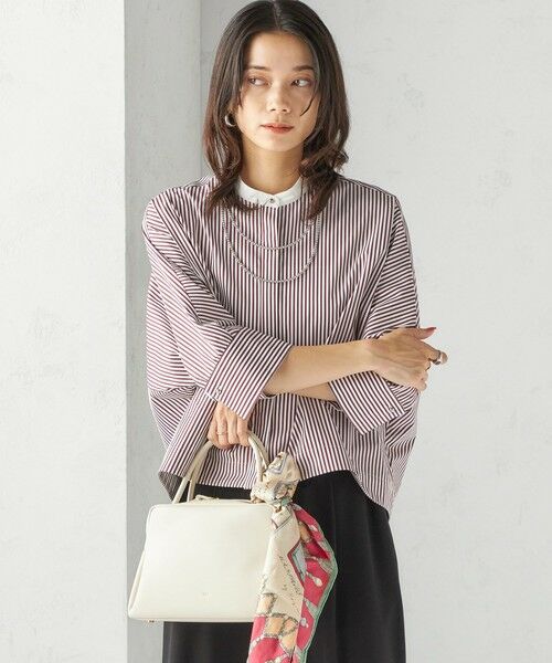 SHIPS / シップス シャツ・ブラウス | 〈手洗い可能〉綿 ポリエステル ストライプ 羽織 シャツ | 詳細13