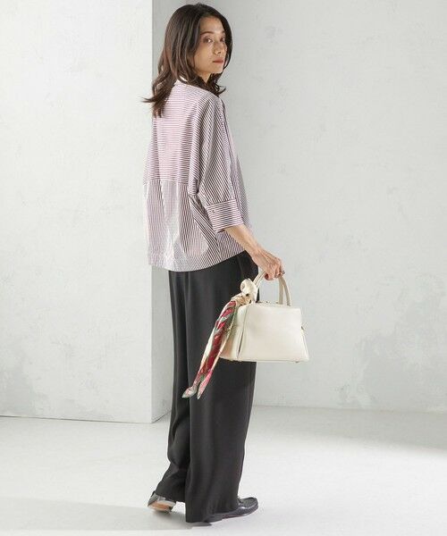 SHIPS / シップス シャツ・ブラウス | 〈手洗い可能〉綿 ポリエステル ストライプ 羽織 シャツ | 詳細5