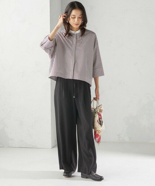 SHIPS / シップス シャツ・ブラウス | 〈手洗い可能〉綿 ポリエステル ストライプ 羽織 シャツ | 詳細7