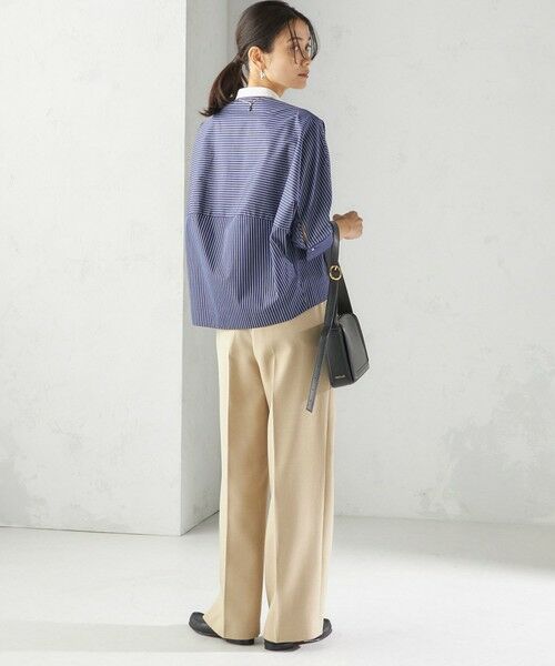 SHIPS / シップス シャツ・ブラウス | 〈手洗い可能〉綿 ポリエステル ストライプ 羽織 シャツ | 詳細20