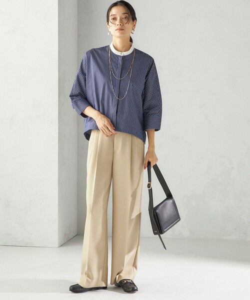 SHIPS / シップス シャツ・ブラウス | 〈手洗い可能〉綿 ポリエステル ストライプ 羽織 シャツ | 詳細22