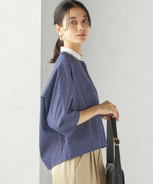 SHIPS / シップス シャツ・ブラウス | 〈手洗い可能〉綿 ポリエステル ストライプ 羽織 シャツ | 詳細28