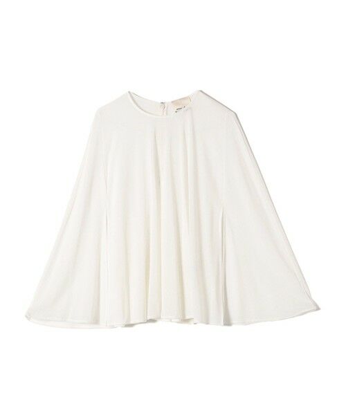 SHIPS / シップス シャツ・ブラウス | troisiemeCHACO:〈洗濯機可能〉シアー ケープ ブラウス | 詳細12