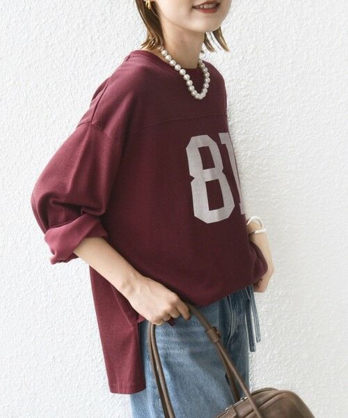 SHIPS / シップス Tシャツ | 【SHIPS別注】81BRANCA:ナンバリング TEE | 詳細8