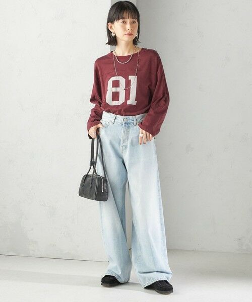 SHIPS / シップス Tシャツ | 【SHIPS別注】81BRANCA:ナンバリング TEE | 詳細9