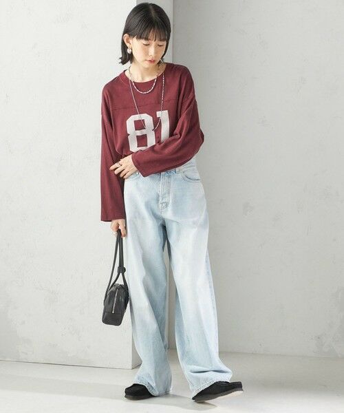 SHIPS / シップス Tシャツ | 【SHIPS別注】81BRANCA:ナンバリング TEE | 詳細10