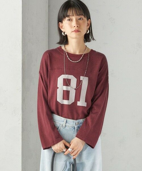 SHIPS / シップス Tシャツ | 【SHIPS別注】81BRANCA:ナンバリング TEE | 詳細20