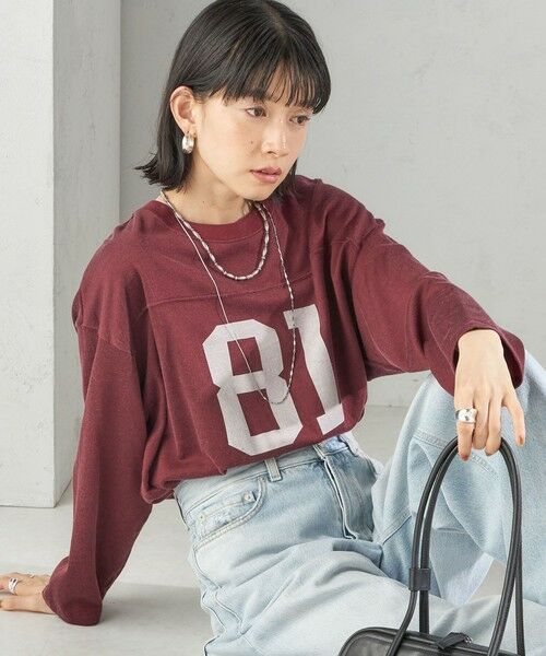 SHIPS / シップス Tシャツ | 【SHIPS別注】81BRANCA:ナンバリング TEE | 詳細22
