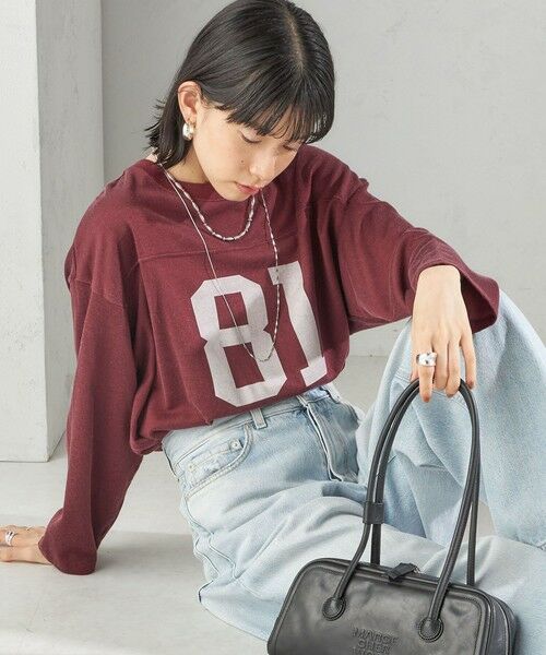 SHIPS / シップス Tシャツ | 【SHIPS別注】81BRANCA:ナンバリング TEE | 詳細23