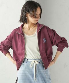 SHIPS / シップス スウェット | 【SHIPS別注】LOGAN KNITTING MILLS:プリント ジップ プルオーバー