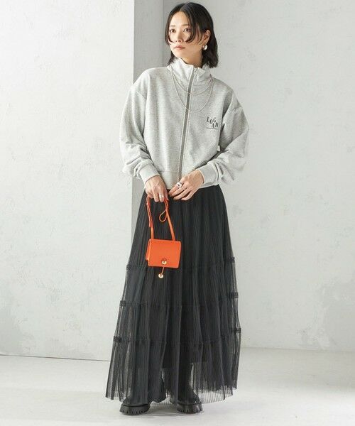 SHIPS / シップス スウェット | 【SHIPS別注】LOGAN KNITTING MILLS:プリント ジップ プルオーバー | 詳細1