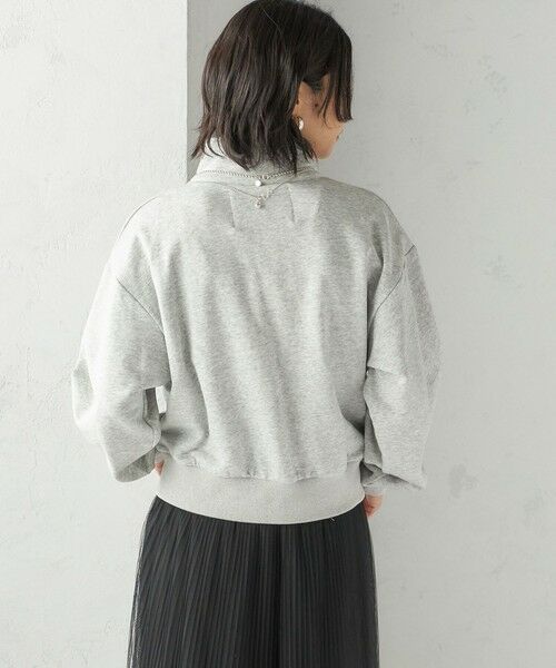 SHIPS / シップス スウェット | 【SHIPS別注】LOGAN KNITTING MILLS:プリント ジップ プルオーバー | 詳細10