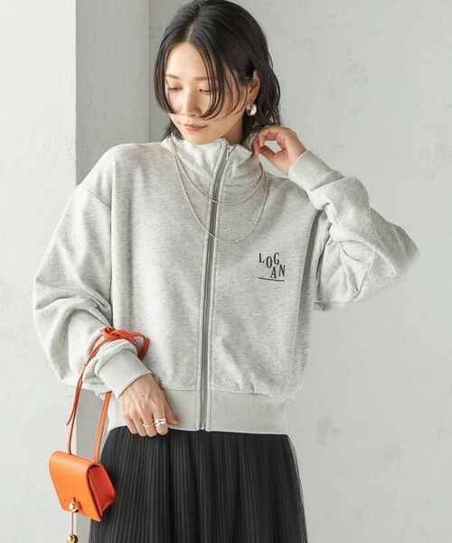 SHIPS / シップス スウェット | 【SHIPS別注】LOGAN KNITTING MILLS:プリント ジップ プルオーバー | 詳細12