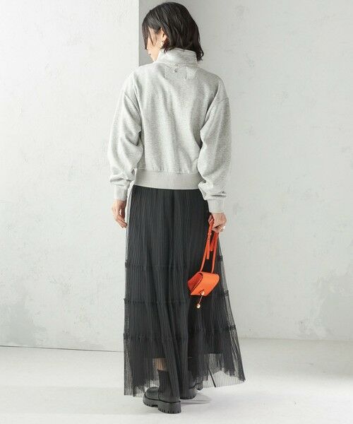 SHIPS / シップス スウェット | 【SHIPS別注】LOGAN KNITTING MILLS:プリント ジップ プルオーバー | 詳細3