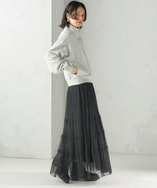 SHIPS / シップス スウェット | 【SHIPS別注】LOGAN KNITTING MILLS:プリント ジップ プルオーバー | 詳細4