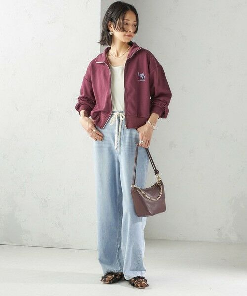 SHIPS / シップス スウェット | 【SHIPS別注】LOGAN KNITTING MILLS:プリント ジップ プルオーバー | 詳細20