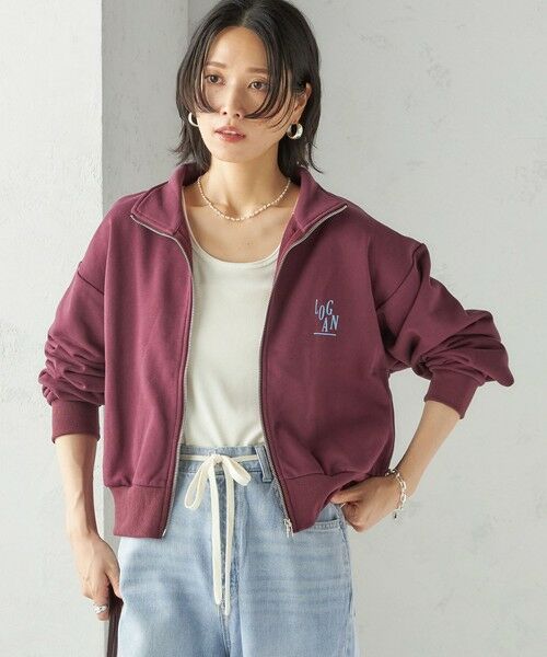 SHIPS / シップス スウェット | 【SHIPS別注】LOGAN KNITTING MILLS:プリント ジップ プルオーバー | 詳細26