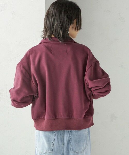 SHIPS / シップス スウェット | 【SHIPS別注】LOGAN KNITTING MILLS:プリント ジップ プルオーバー | 詳細29