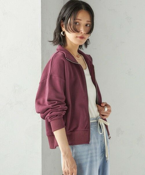 SHIPS / シップス スウェット | 【SHIPS別注】LOGAN KNITTING MILLS:プリント ジップ プルオーバー | 詳細30