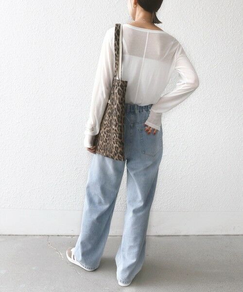 SHIPS / シップス Tシャツ | シアー フライス ロング スリーブ カットソー | 詳細4