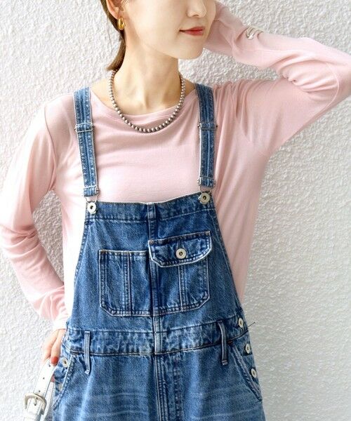 SHIPS / シップス Tシャツ | シアー フライス ロング スリーブ カットソー | 詳細27